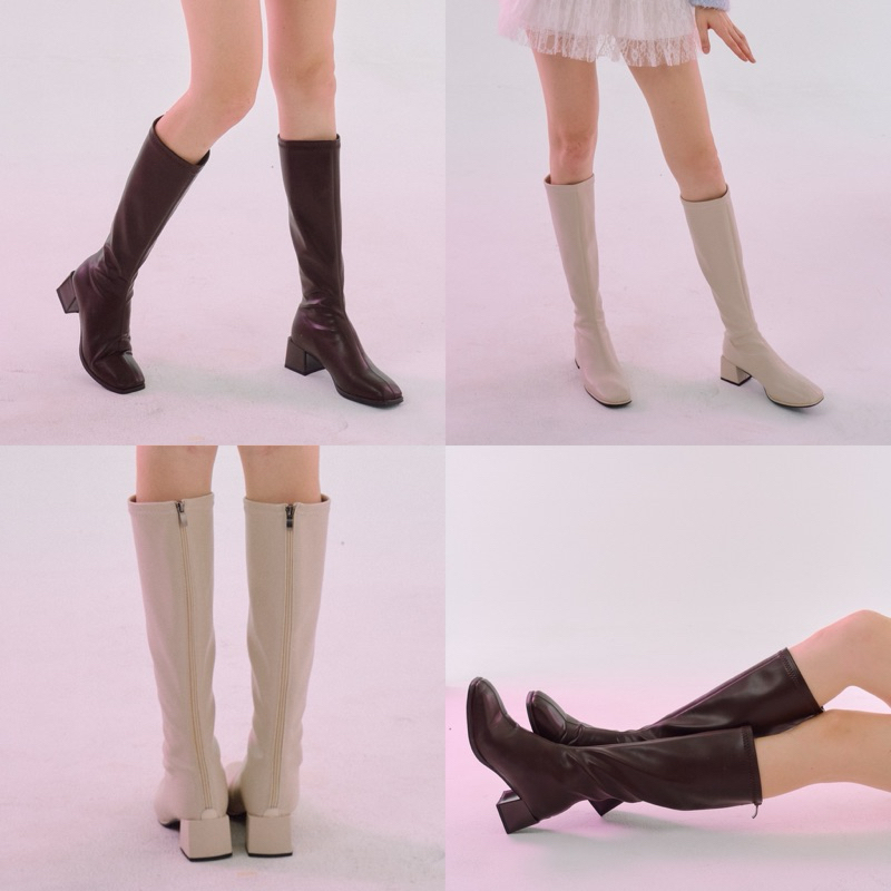 umore.made Classique long boots รองเท้าบูทยาว มีส้น ทรงสวยคลาสสิค ใส่สวย ต้องมีค่าา