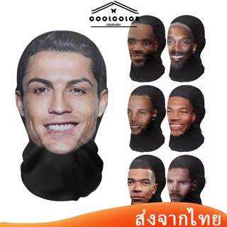 ในไทย💖คนดัง Face All Face Mask 3D มุมมองบนใบหน้า Full จําลอง…