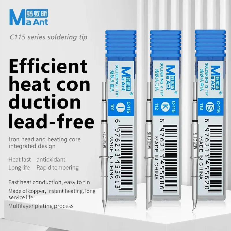 Maant C115 straight Head ปลายหัวแร้ง C115