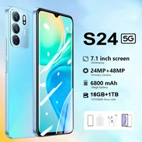 2024ใหม่ของแท้ S24 5G 7.5นิ้ว โทรศัพท์มือถือ รองรับ2ซิม Smartphone 5G โทรศัพท์สมา แรม16GB รอม1TB โทรศัพท์ถูกๆ COD