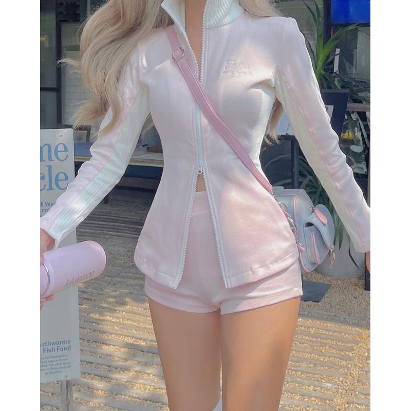 พร้อมส่ง ชุด Sharon Set Pink จาก Bandarsaya