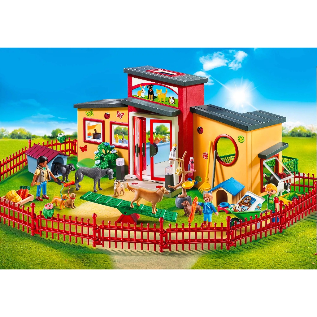Playmobil 71599 50th Years Tiny Paws Pet Hotel ของเล่นบทบาทสมมติ 50 ปี โรงแรมสัตว์เลี้ยง