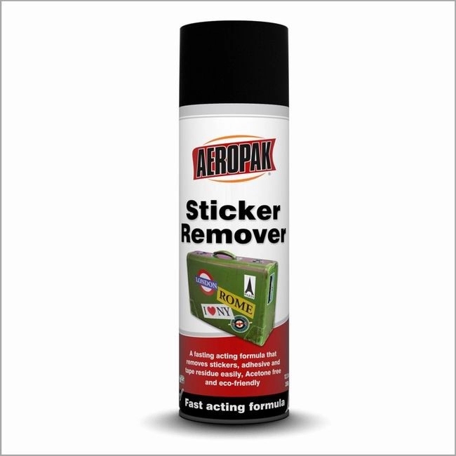 1แถม1สเปรย์กำจัดคาบสติ๊กเกอร์ Aeropak 450ml. Aeropak Sticker Remover 450ml.