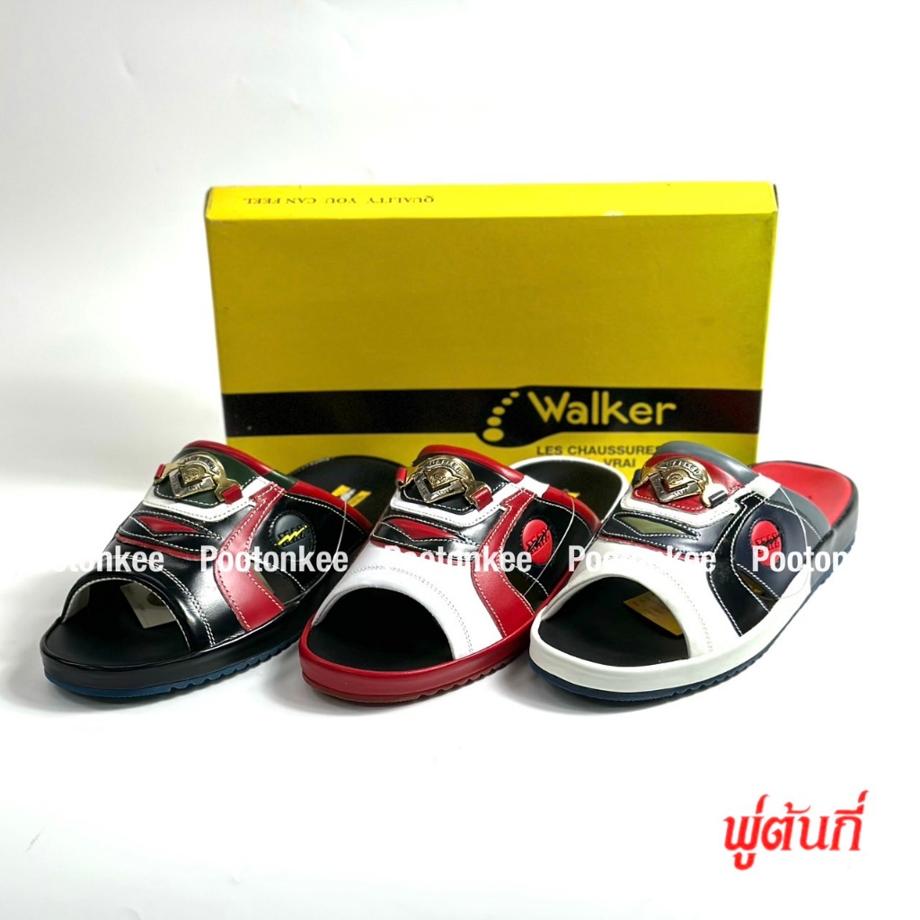 WALKER รุ่น M4209 รองเท้าแตะผู้ชาย วอคเกอร์ ทรงเทวิน ของแท้ Size 39-45 พร้อมส่ง