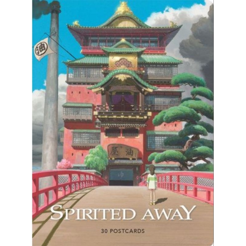 Spirited Away 30 Postcards by Studio Ghibli (ของแท้100%) 30 postcard asiabooks asb1