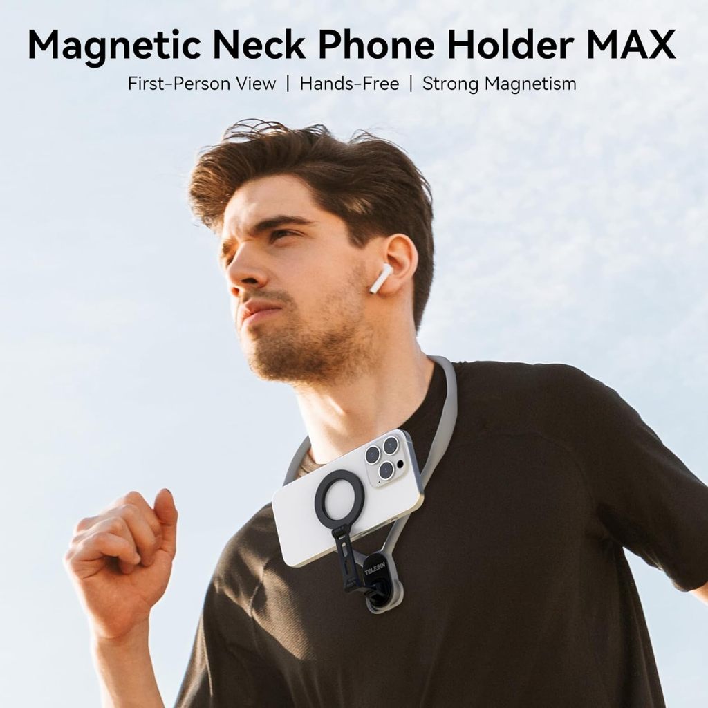Telesin Magnetic Neck Mount for Phone
