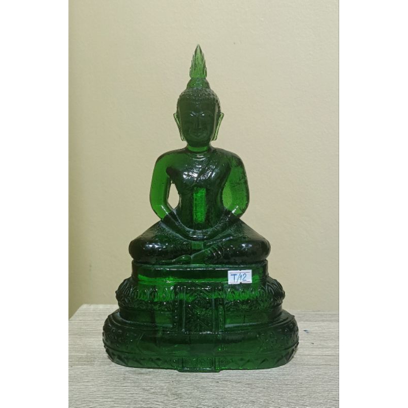 No. T/12 พิมพ์หน้าญี่ปุ่น พระบูชา พระแก้วมรกต 25 พุทธศตวรรษ ปี พ.ศ.2500 (บล็อกหน้าญี่ปุ่น) สำนักพระแ