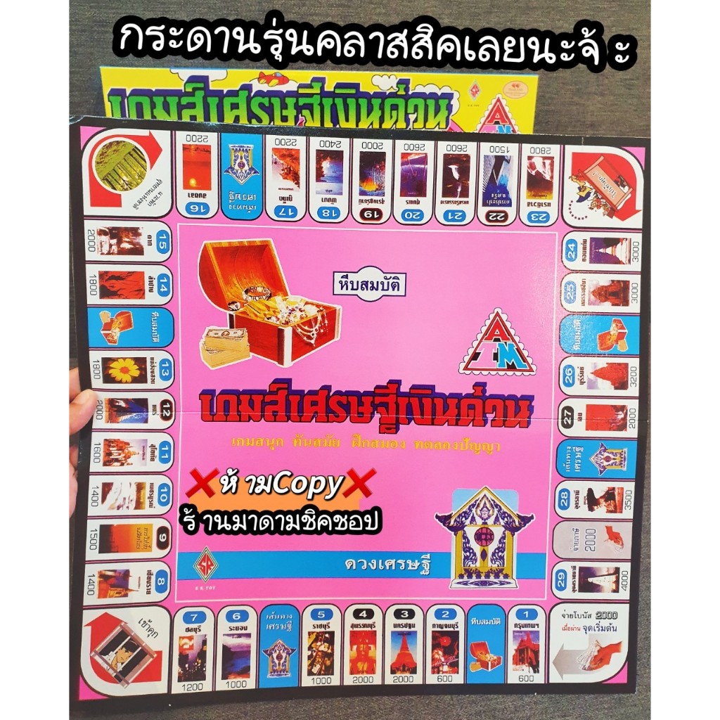 เกมส์เศรษฐี (รุ่นเศรษฐีเงินด่วน)เกมส์กระดานยอดฮิตเล่นได้ทั้งครอบครัวฝึกให้เด็กมีสมาธิ ช่วยแก้โรคอัลไซเมอร์ในผู้สูงอายุ - รูปที่ 5