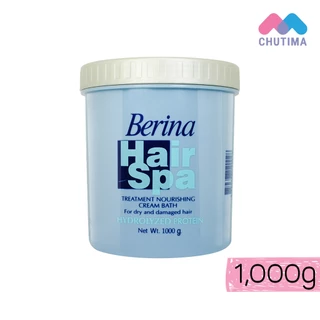 เบอริน่า แฮร์สปา ทรีทเมนท์ เนอริชิ่ง ครีมบาธ Berina Hair Spa Treatment Nourishing Cream Bath 500g./ 1000g.