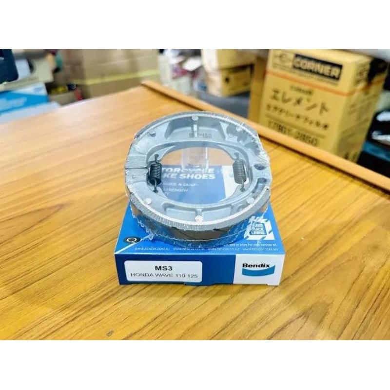 Bendix ผ้าเบรคหลัง Wave110i,Wave125i,Dream, MS3