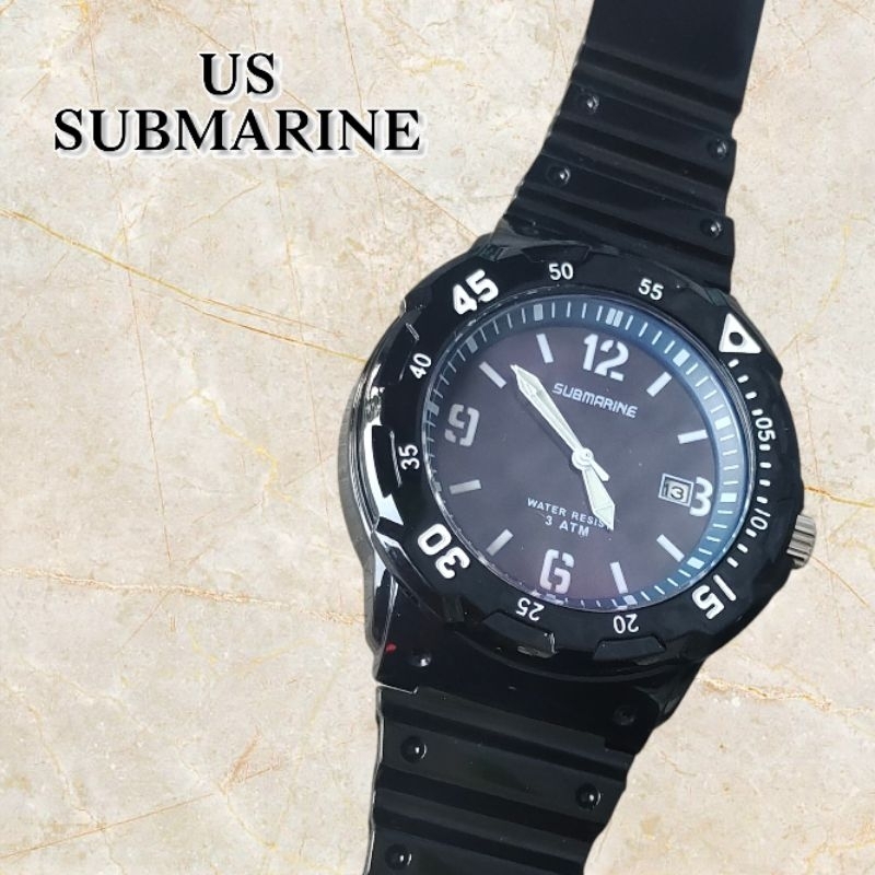 US Submarine นาฬิกาข้อมือสายซิลิโคน รุ่น TP2108MD  นาฬิกาผู้ชาย