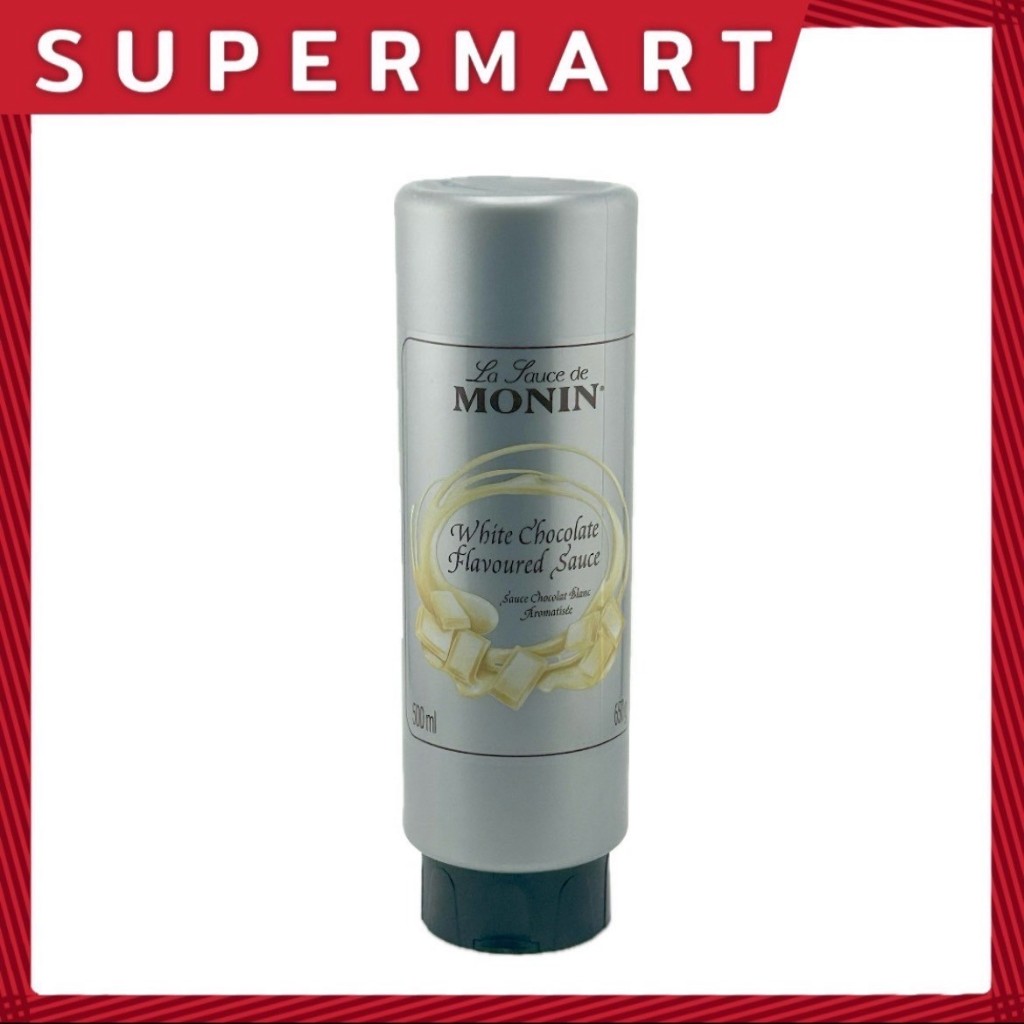 SUPERMART Monin White Chocolate Sauce 500 ml. #1109495