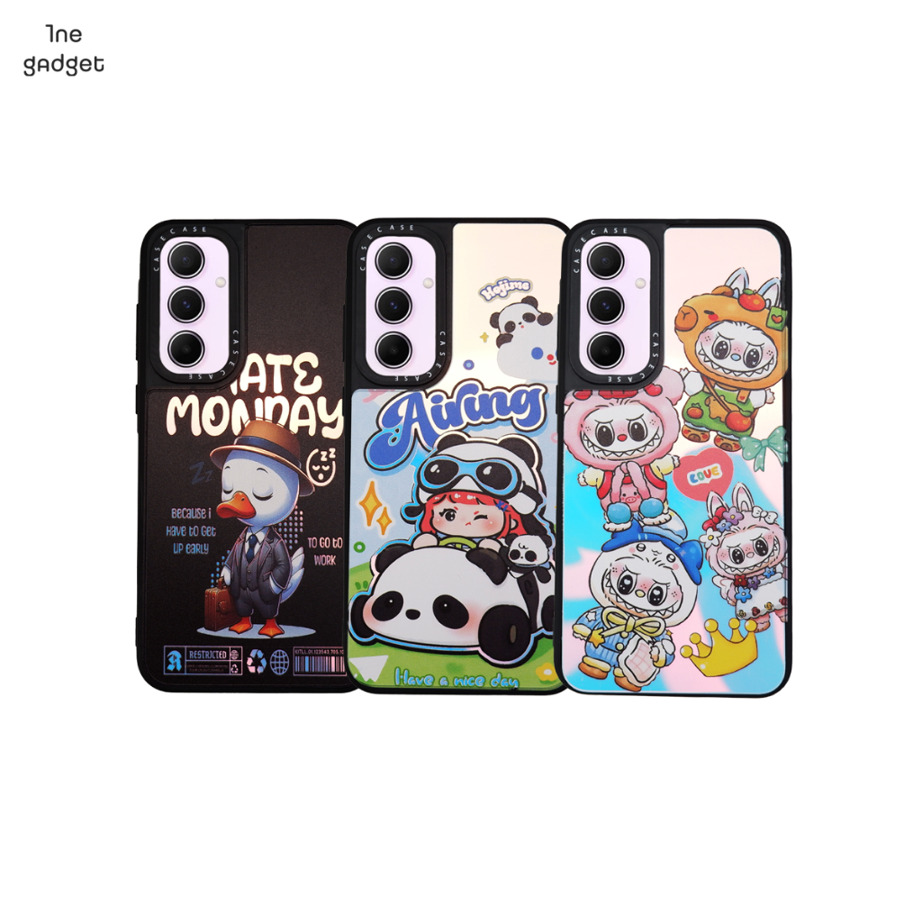 เคส ลายการ์ตูน สำหรับ Samsung Galaxy A55 5G เคสหลังแข็ง ขอบนิ่ม