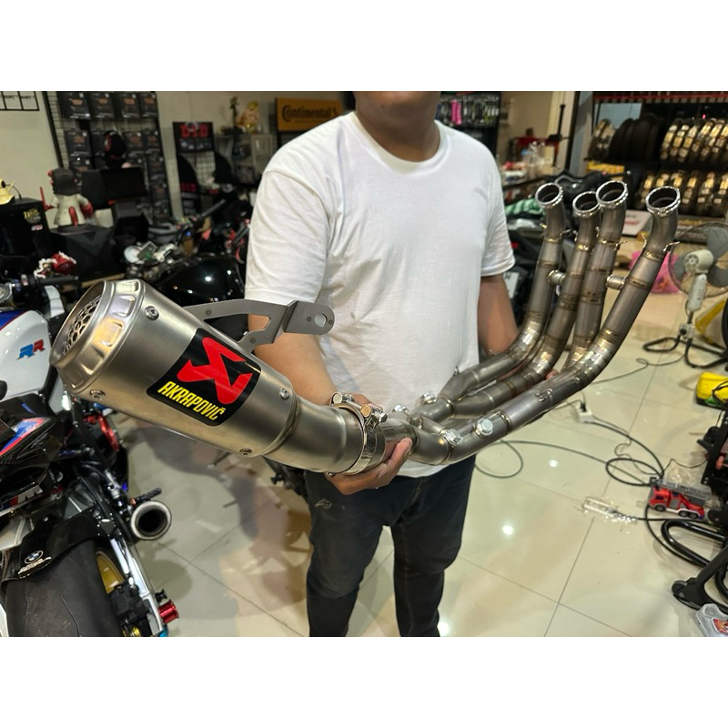 ท่อฟลู S1000RR 2020-2024 MOTO GP Akrapovic งานเทียบแท้