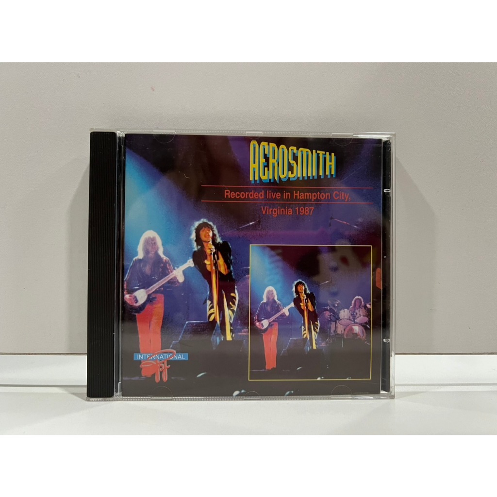 1 CD MUSIC ซีดีเพลงสากล AEROSMITH/LIVE IN VIRGINIA 1987 (N9J83)