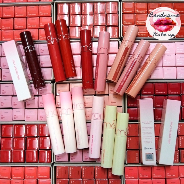 แท้/พร้อมส่ง Rom&nd Juicy Lasting Tint ลิปโรแมนด์  ROMND โลแมน(NEW)💕 ขนาด 5.5g. รูปที่ 6