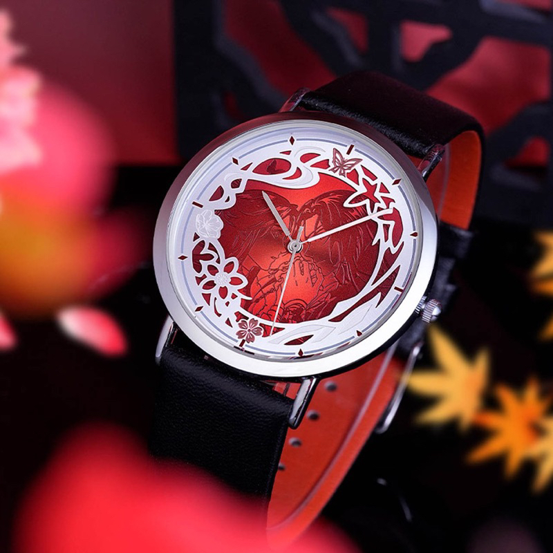Pre Order - Xingyunshi x bilibili officials - สวรรค์ประทานพร tgcf - นาฬิกา หน้าปัดแดงขอบเงิน 4th anniversary 2024