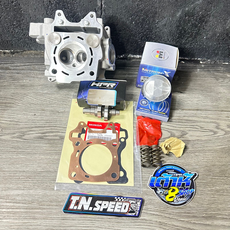 ฝาสูบpcx125-pcx150 ปี2012-2020 ลูก58-60มิล ฝาวาล์วpcx ลูก58/59/60มิล ปี2012-2020 ใส่pcx125-150 ได้ทุ