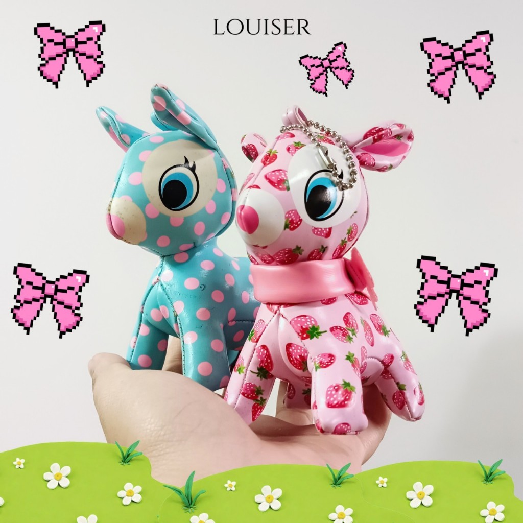 โมเดลและตุ๊กตากวางแบมบี้ Puchi Puchi Babie มือสอง ของแท้ พร้อมส่ง มีเก็บเงินปลายทาง