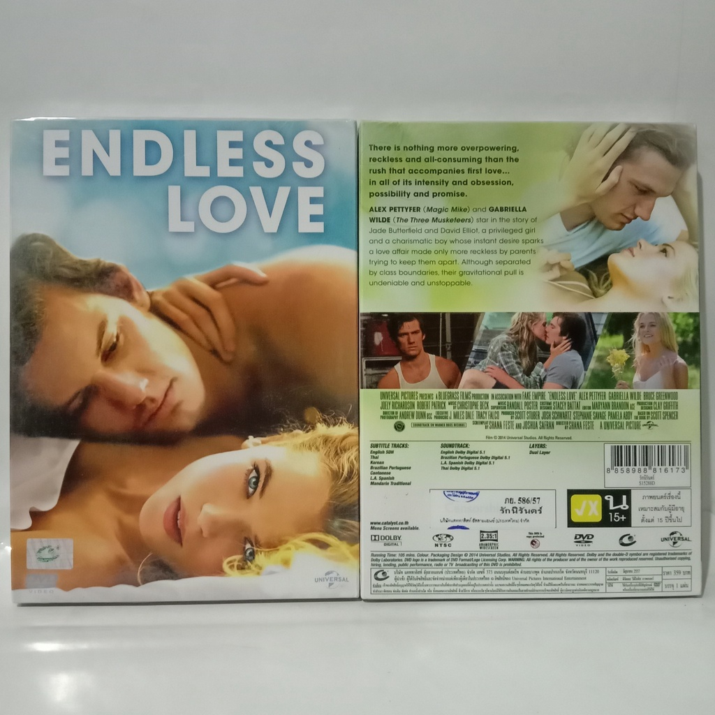 Media Play Endless Love (2014)/ รักนิรันดร์ (DVD)/ S15288D-N