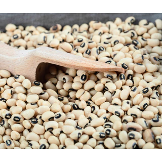 ถั่วขาว 500 ก. ตราเสือบิน ถั่วขาวตาดำ (คัดพิเศษ) (Black Eyed Peas)