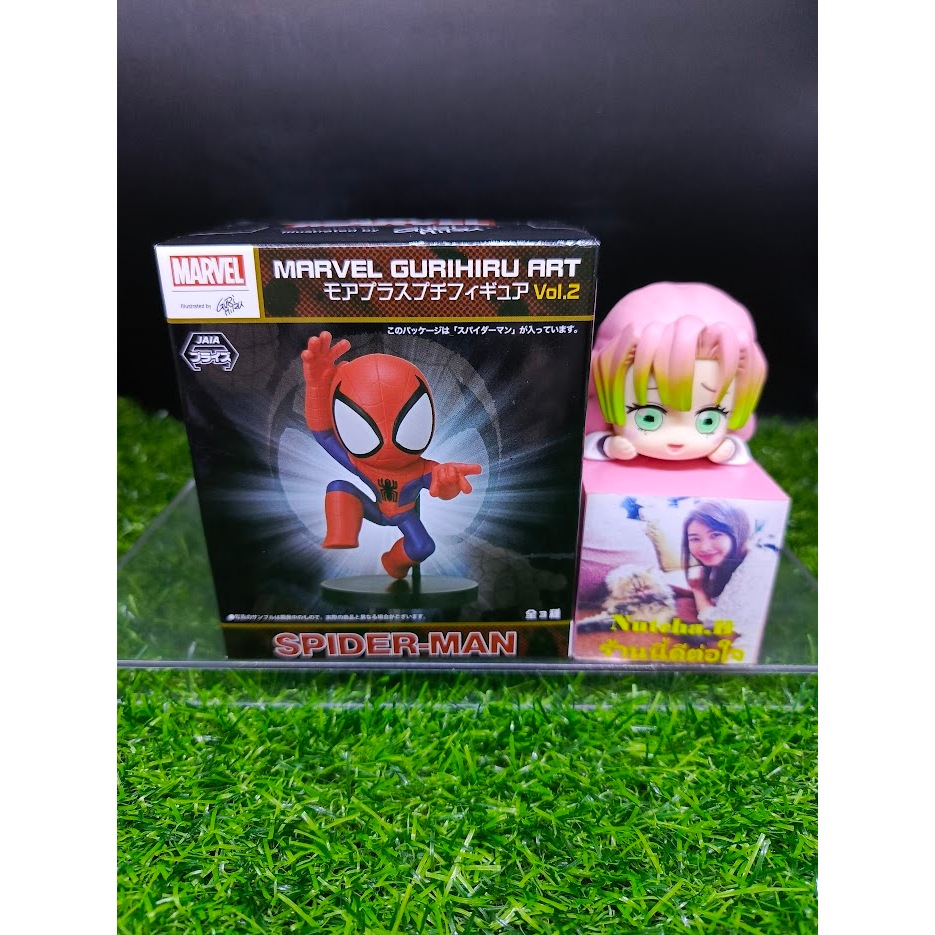 (ของแท้ หายากมาก) สไปเดอร์-แมน มาร์เวล Spider-Man - Marvel Gurihiru Art Sega Mini Figure