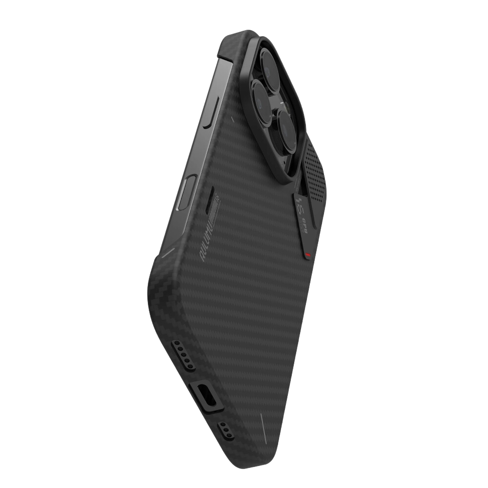 Aulumu A16 Aramid Fiber Case เคส iPhone 16 Pro/16 ProMax เคสดีไซน์เท่ บางเบา ด้วยวัสดุ Aramid Fiber - รูปที่ 4