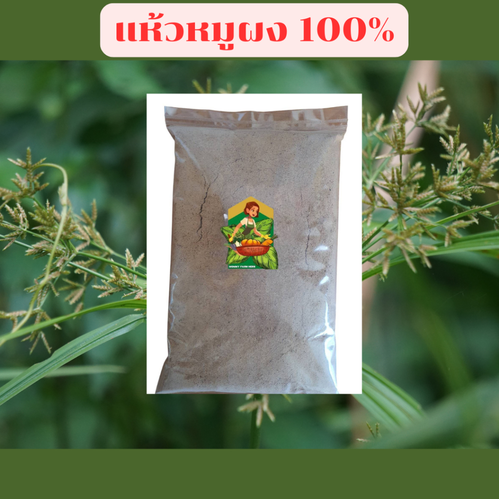 แห้วหมูผง100% ขนาดบรรจุ 250กรัม 500กรัม 1 กิโลกรัม เนื้อละเอียด