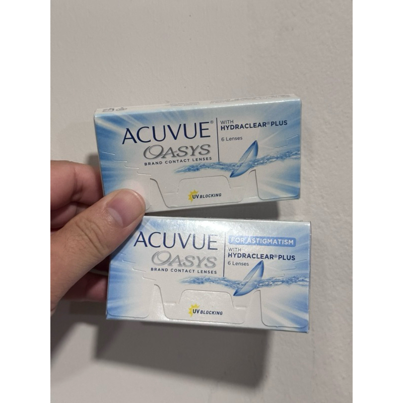 คอนแทคเลนส์ Accuvue Oasys 2 week ของใหม่
