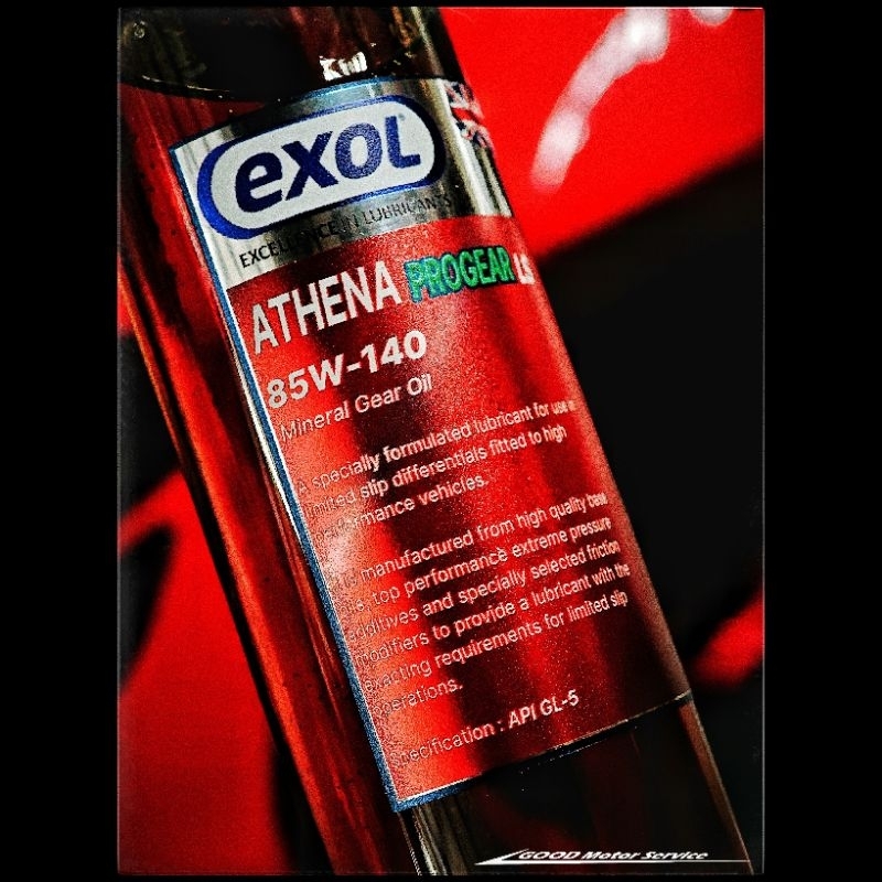 น้ำมันเฟืองท้าย Exol Athena Progear LS Range 85w140