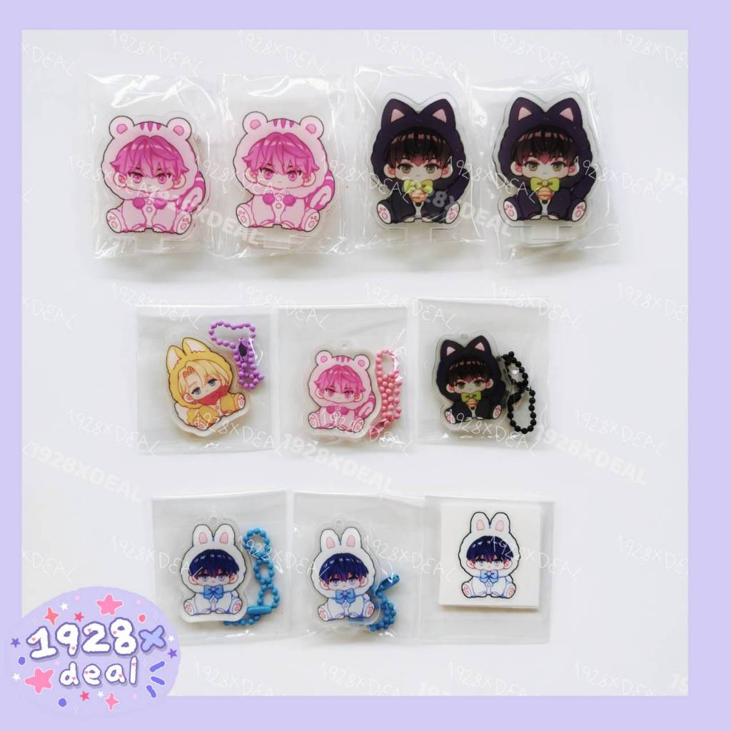 (พร้อมส่ง) PLAVE Goods Fanart @ceremony_asa สติ๊กเกอร์ สแตนดี้ พวงกุญแจ เยจุน แบมบี้ โนอา ฮามิน