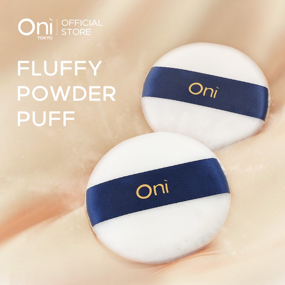 Oni fluffy powder (foundation make-up, dough forming, bread, beauty mixer) girl's makeup powder