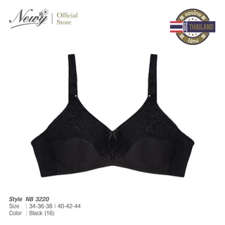 NEWY BRA 3220 *บราในตำนาน* บราไร้โครง ยกทรงแบรนด์ไทย รุ่นอัพเกรด!! ฟองบาง3มิล ตกแต่งลูกไม้