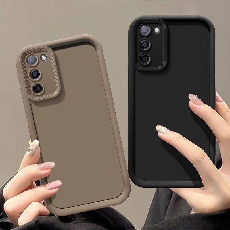 เคสสำหรับ OPPO A5 A3s A12E Realme C1 เคสโทรศัพท์กุทัณฑ์ซิลิโคนกันกระแทก