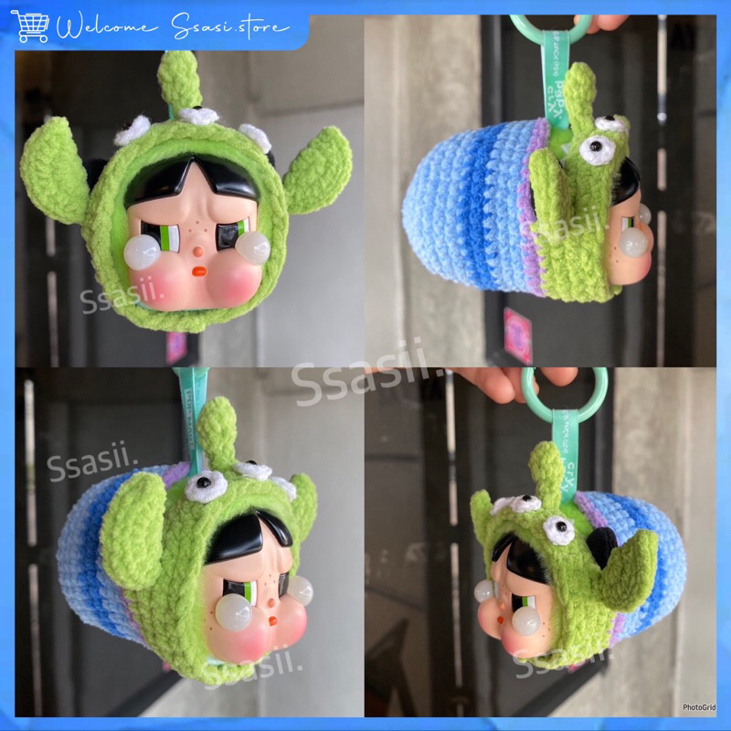 ชุดCrybaby Ppg :: GreenMan ((คิวถักรอ1-3วัน))