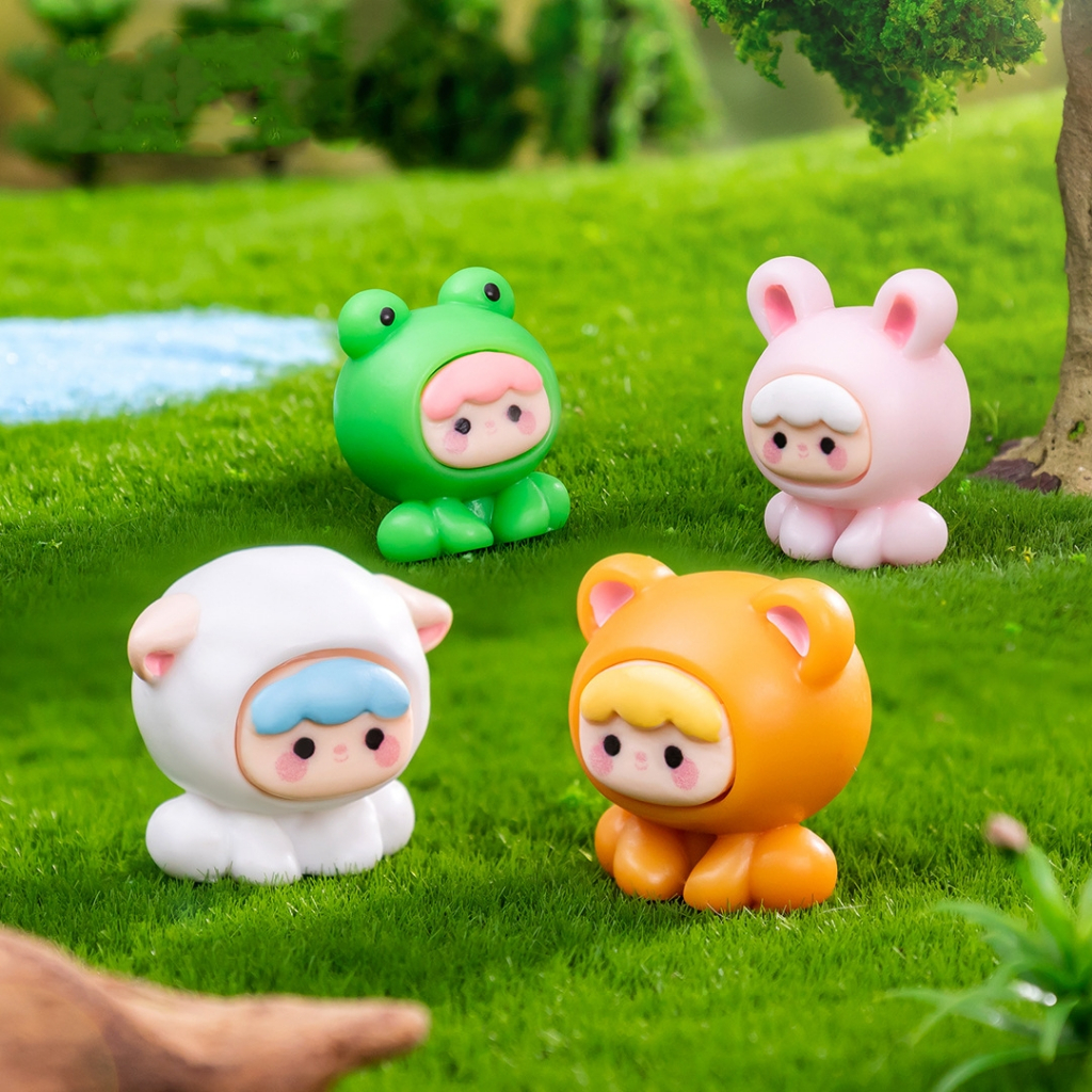[Free Shiping]Figurines Miniatures สัตว์น่ารัก Micro ภูมิทัศน์เครื่องประดับสําหรับตกแต่งบ้านตกแต่งห้องอุปกรณ์โต๊ะ