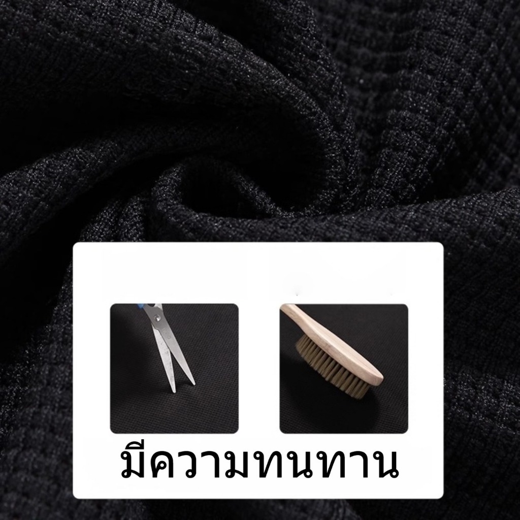 🔥45-112KG🔥เสื้อคนอ้วน เสื้อผู้ชายไซส์ใหญ่ ผ้าฝ้ายนิ่ม ลายวาฟเฟิล แบบเรียบง่าย ผ้านุ่มไม่เปลี่ยนรูปทรง