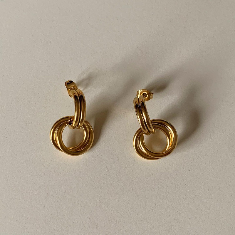 ต่างหูสเตนเลส HER OBJECTIVE_HER CINDY EARRINGS