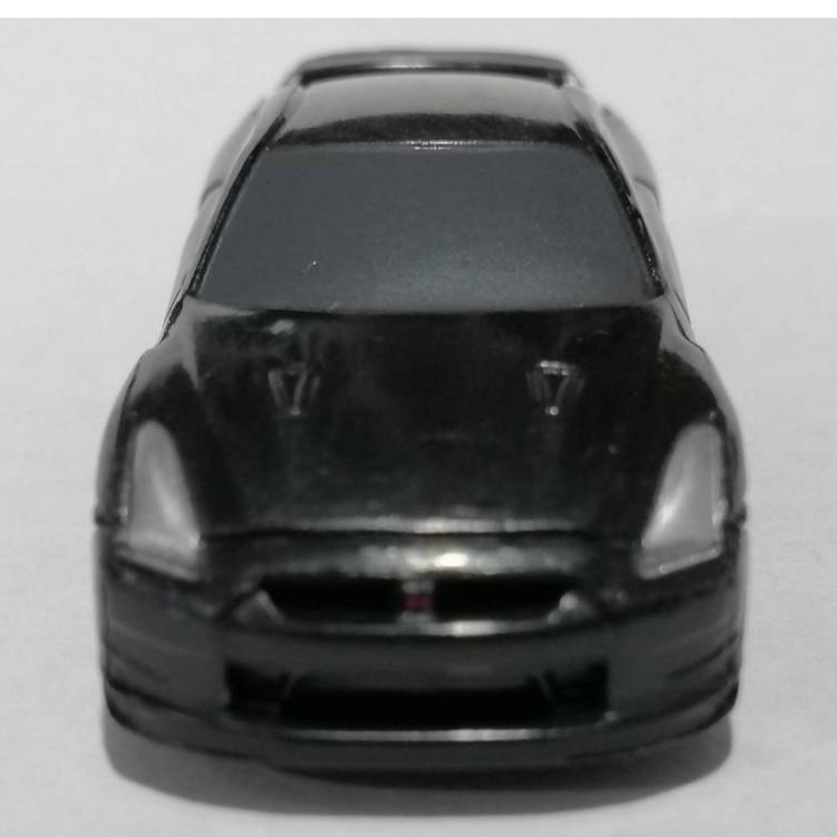 โมเดลรถ NISSAN SKYLINE GT-R R35 Black diecast car model No Package. ขนาด 5.5 X 2.5 CM.