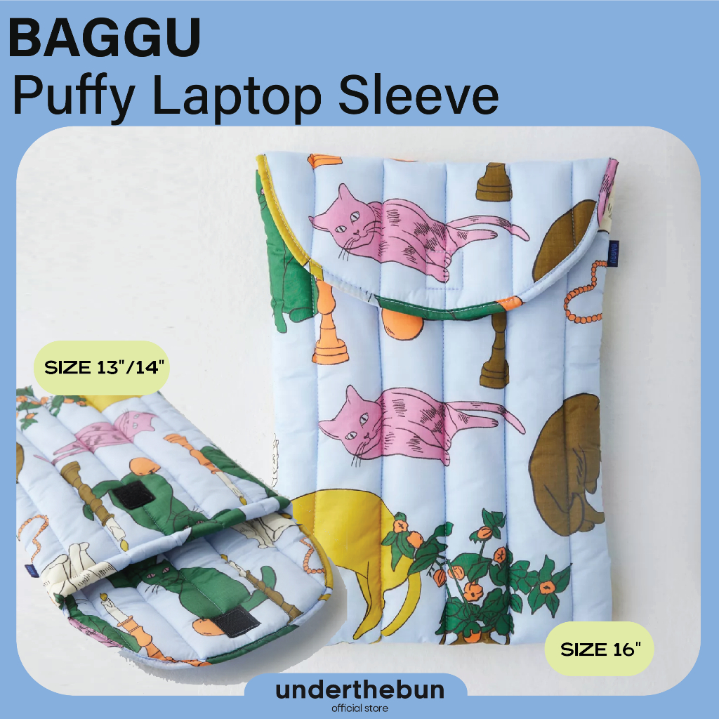 baggu -Puffy Laptop Sleeve  [พร้อมส่ง]  กระเป๋าโน้ตบุ้ค
