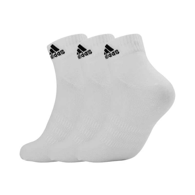 ถุงเท้าADIDASข้อกลาง ( คละสี 5คู่1กล่อง) ถุงเท้าลำลอง สำหรับใส่วิ่ง ใส่ออกกำลังกาย ผ้าหนานิ่มไม่บาง ใส่สบาย - รูปที่ 4