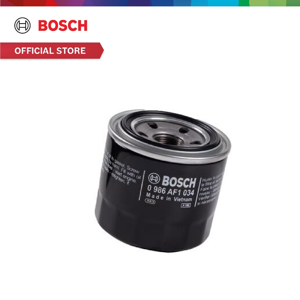 BOSCH ไส้กรองน้ำมันเครื่อง (1001) MITSUBISHI มิตซูบิชิ Lancer 1.6i 2003-2010 - รูปที่ 2