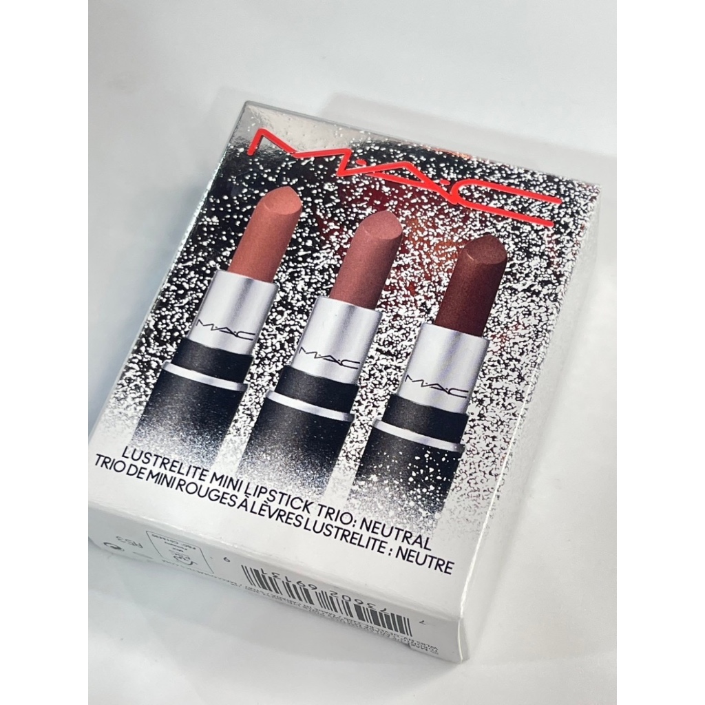 ป้ายไทย Mac Everyday Luxury Mini Lustreglassชุดเซ็ตลิปสติก
