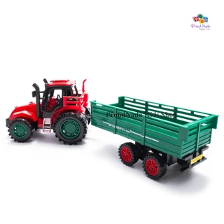 ProudNada Toys ของเล่นเด็ก รถแทรกเตอร์ รถฟาร์ม(มี 2 สีให้เลือก) FARM TRACTOR SUPER POWERFUL NO.922-11