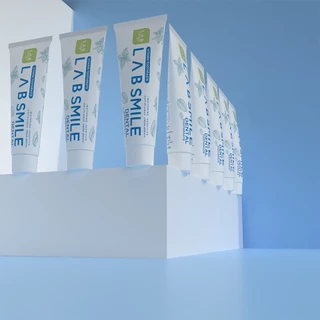 Lab Smile Dental ไซส์เล็ก - ยาสีฟันแลบสไมล์ขนาด 7g 10 หลอด ดูแล เหงือก กลิ่นปาก ป้องกัน ฟันผุ