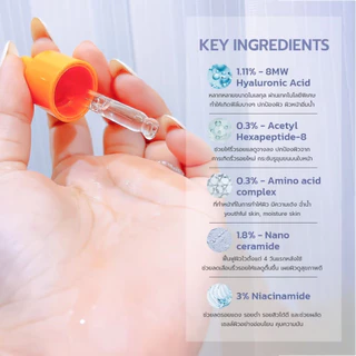 VIKKASKINCARE เซตบำรุงผิวหน้า ลดฝ้า กระ จุดด่างดำ ผิวชุ่มชื้น แข็งแรง 111HYA 30 ml + INACLEAR G+ 23g Whitening ผิวใส