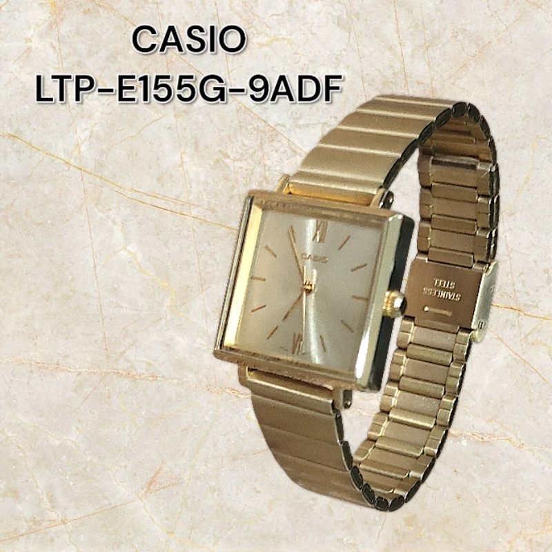 นาฬิกาCasio แท้ รุ่น LTP-E155G นาฬิกาผู้หญิง