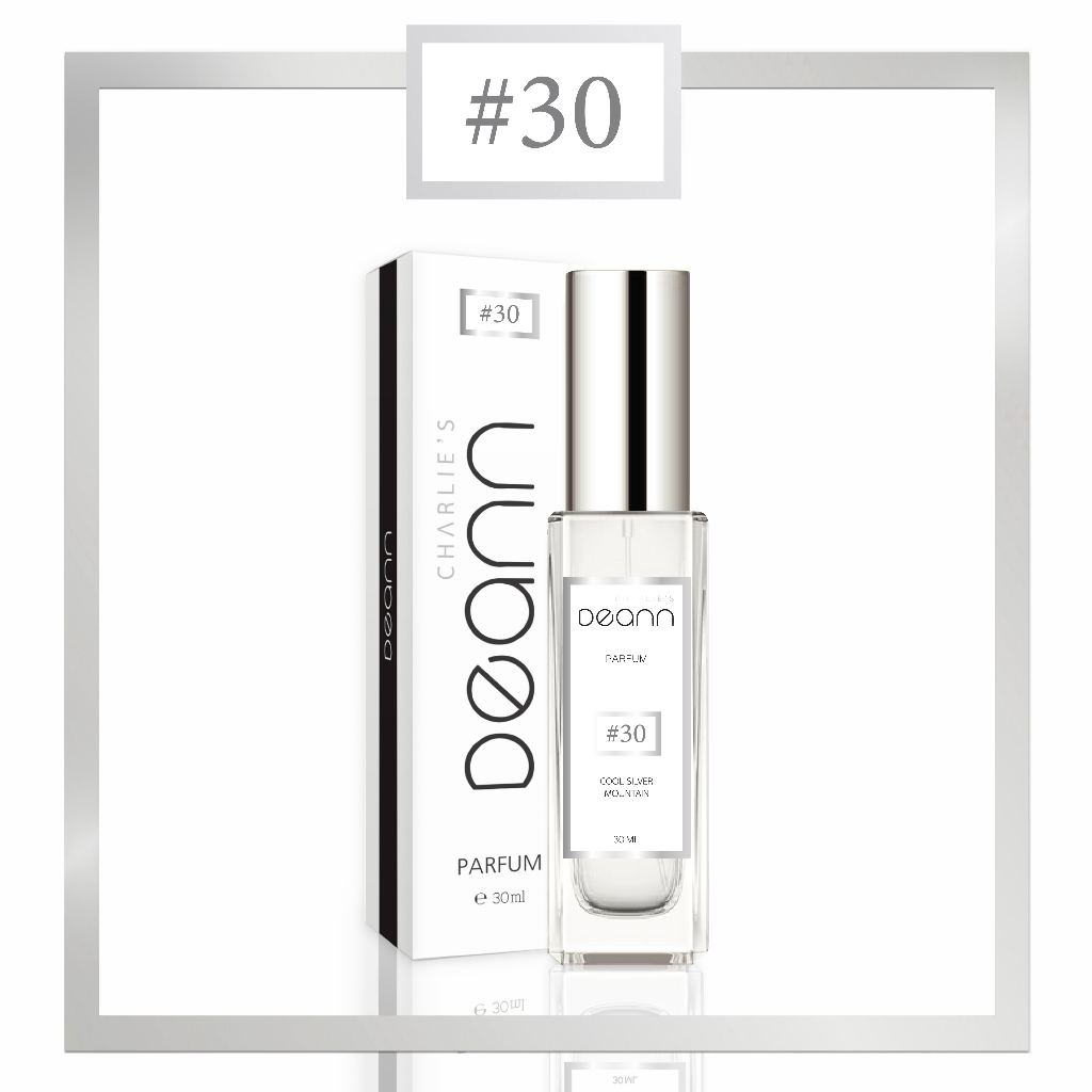#30 ชาร์ลี DEANN - COOL SILVER MOUNTAIN (กลิ่นผู้ชาย สะอาดแบบผู้ดี) Charlie Deann Perfumer 35ml.