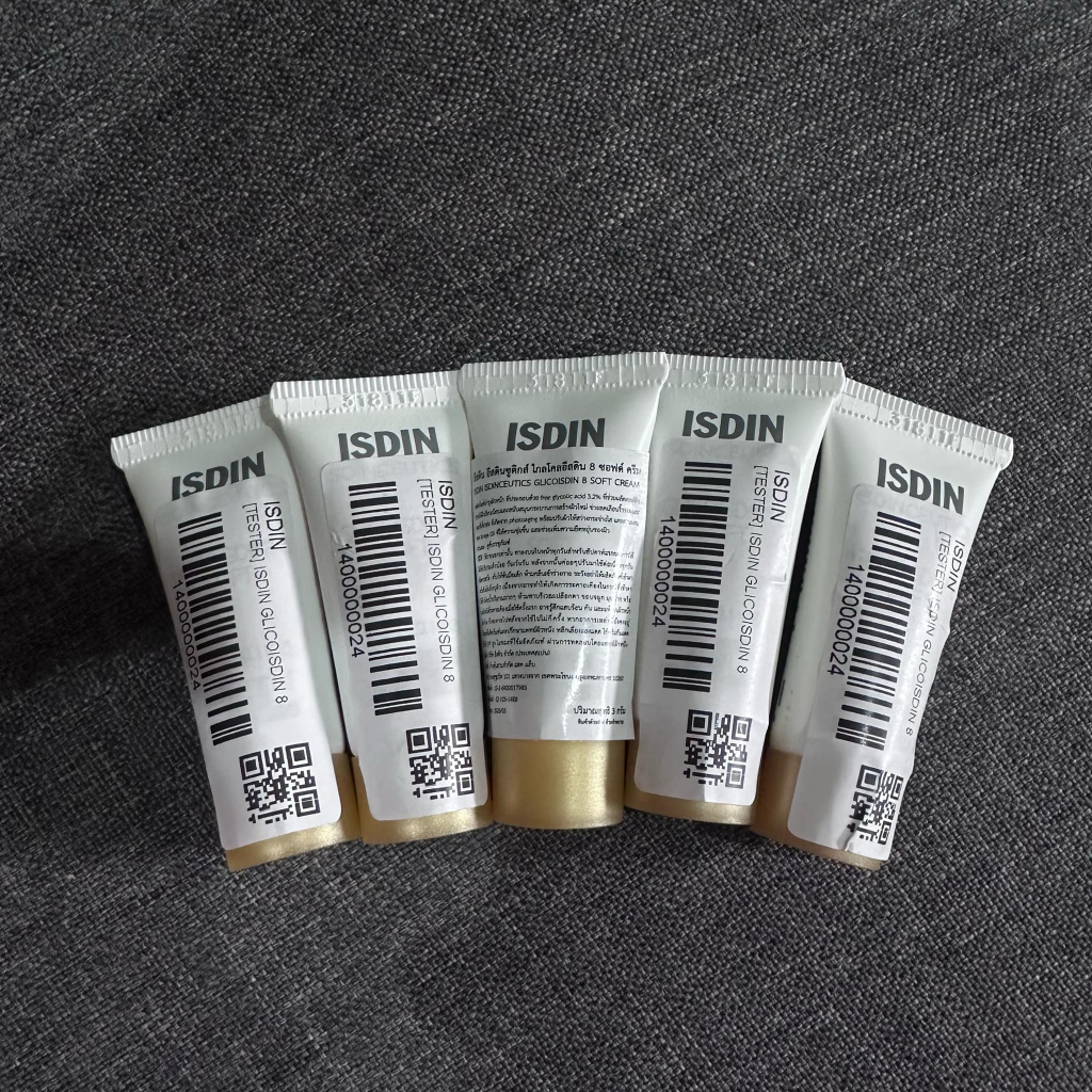 ฉลากไทย VDOลด30% TESTER ISDIN FUSION WATER MAGIC SPF50 / TESTER ISDIN ISDINCEUTICS GLICOISDIN 8 SOFT CREAM