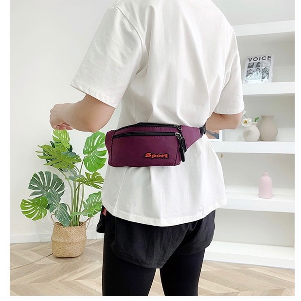 BM-shop：กระเป๋าคาดเอว กระเป๋าคาดหน้าท้อง ไม่จำกัดเพศ man1259